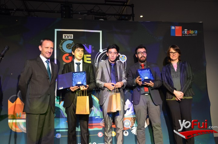 Gianfranco Cavalleri, 1er lugar Enseñanza Media, Pablo Sanhueza, 1er lugar Enseñanza Media