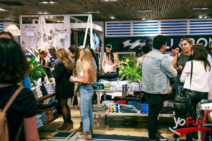 Fotografía en Billabong y SunKiss de L'Oreal, Tienda Billabong