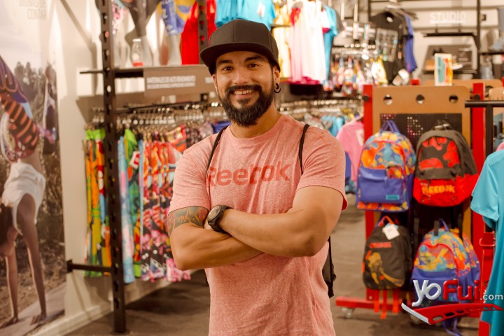 Héctor “Pistola” Arriagada, embajador Reebok