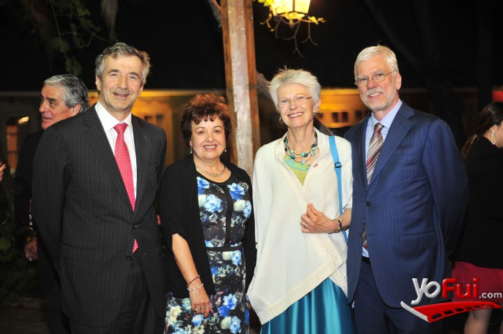 Eduardo Chadwick, Cecilia Torres, Marion S. Kappeyne, embajadora de Holanda, Antonio Driessen