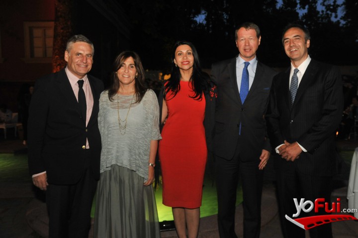 Pablo Ovalle, Isabel Bombach, María Cristina Bobadilla, Marcus Leinomen, Embajador de Finlandia, Andrés Lavados