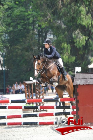 Ileana Correa, caballo Bo-Zin