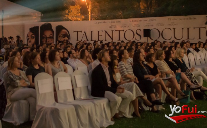 Fotografía en Avant Premiere Pelicula "Talentos Ocultos", Parque El Bohio