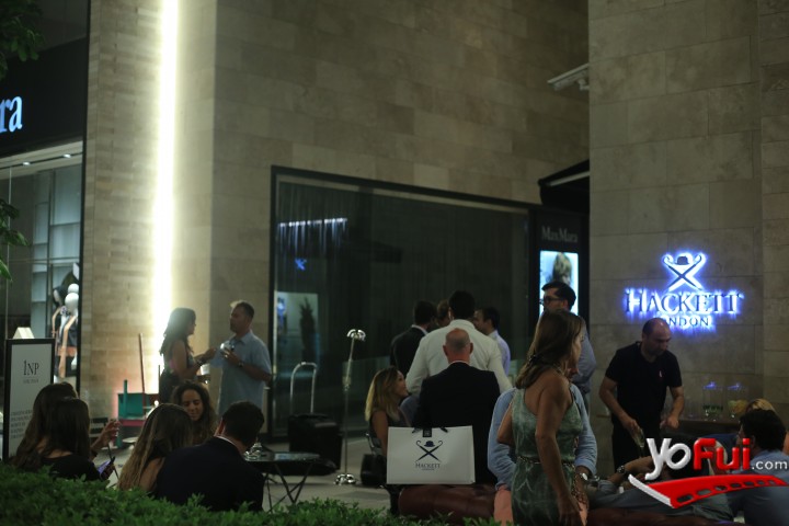 Fotografía en Chivas Regal acompañó a Hackett en la presentación de su nueva colección, Tienda Hackett
