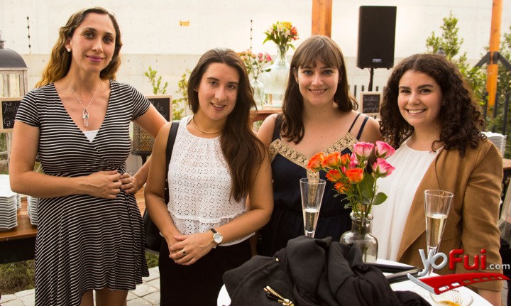 Claudia Castillo, Rocío Carvajal, Francisca Bastidas, Augusta Quiñones