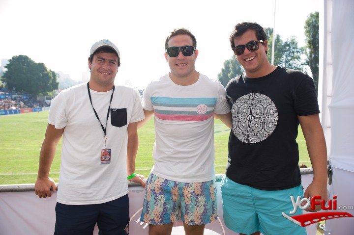 Cristóbal Santibáñez, Ignacio Guajardo, Alejandro Tuesta