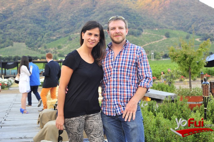 Cristián Rodríguez en Primer Sunset de Viña Montes en Apalta