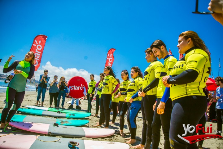 Clínica de Surf en playa La Boca