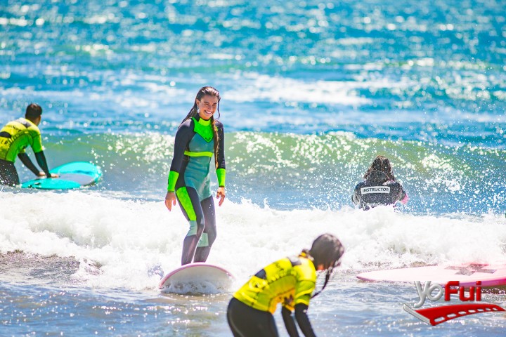 Clínica de Surf en playa La Boca