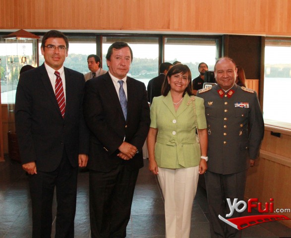 Francisco Frei, Javier Hernández, Loreto Muñoz, Enrique Jaque, Coronel Comandante del Regimiento Reforzado N°9 de Osorno