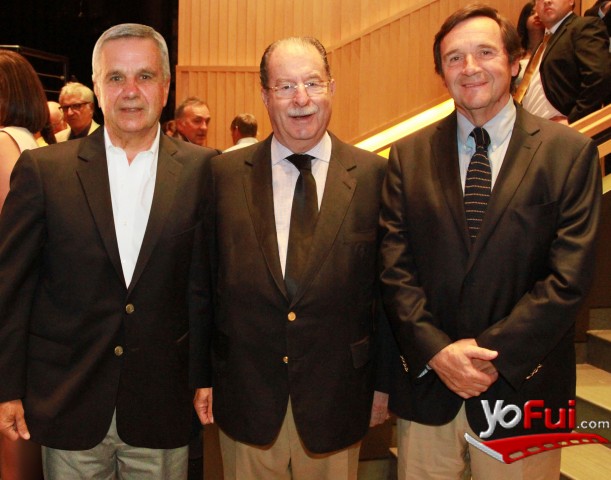Fernando del Solar, Vasco Costa, presidente AGIP, José Juan Llugany