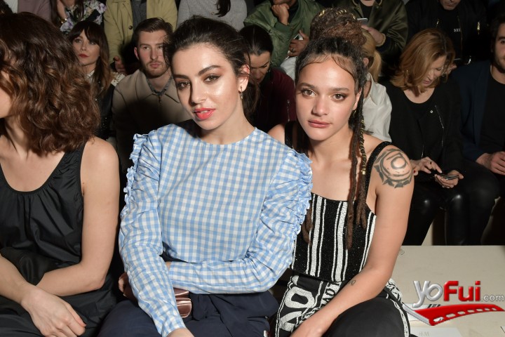 Fotografía en H&M Studio-SS17-celebrities front row, Week Fashion Paris