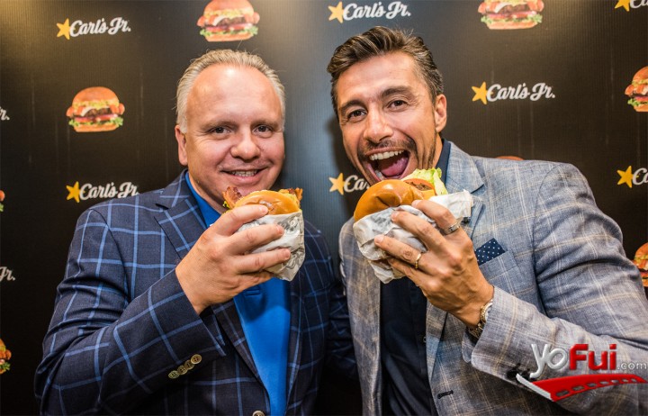 Ron Santolaya, CEO de Carl´s Jr. Chile, Fernando Solabarrieta
