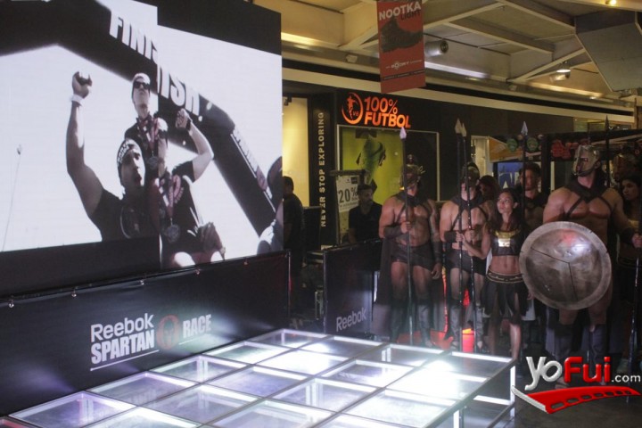 Fotografía en Lanzamiento de la versión 2017 de Reebok Spartan Race, Centro de Santiago y Mall Sport