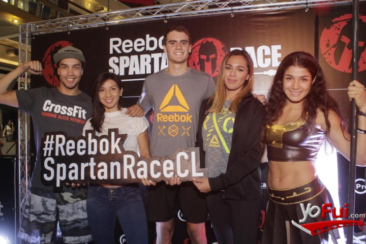Felipe Maturana, Marylin Rojas, Juan Pablo Germain, Gianella Marengo, Simona Quintana (Embajadores Reebok)