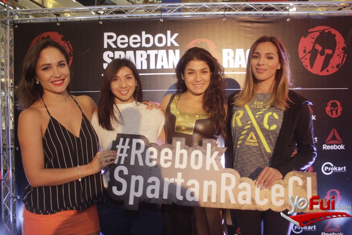 Francini Amaral, Marylin Rojas, Simona Quintana, Gianella Marengo (Embajadoras Reebok)