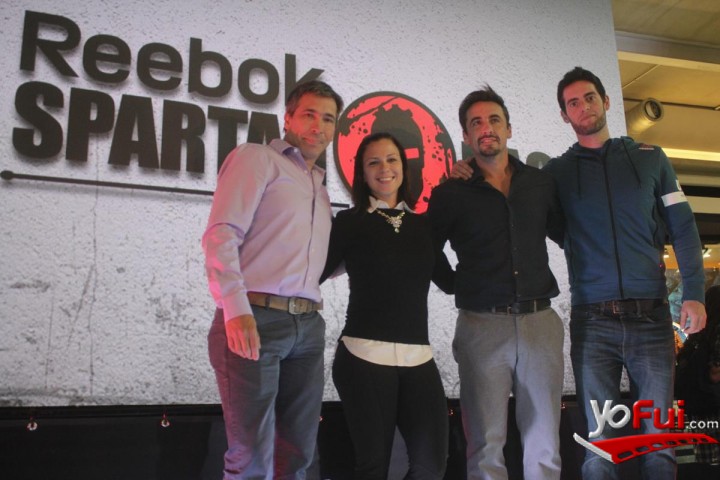 Francisco Riquelme Gerente General Prokart, Julia Wernek directora LATAM Spartan Race, Adolfo Muñoz, Christian Von Hoveling