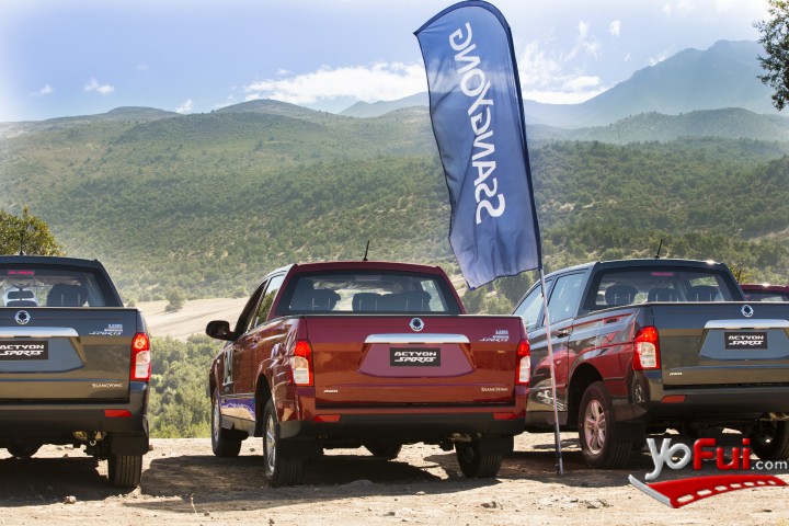 Fotografía en Primer test drive de acción de Ssangyong, Hacienda Santa Martina