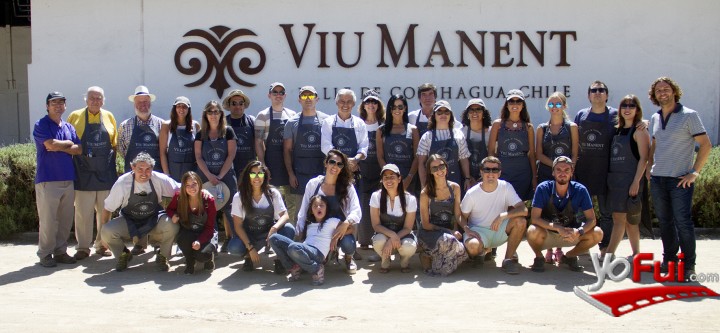 Fotografía en Viu Manent celebra el inicio de la vendimia en Colchagua, Viña Viu Manent