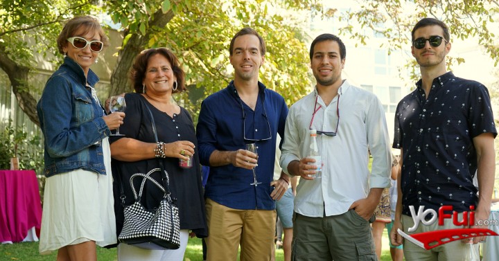 Georgette Farías, Virginia Araya, Miguel Ortiz