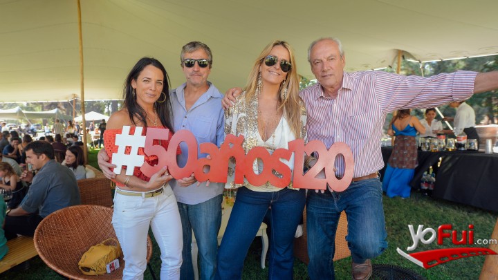 Invitados disfrutando del día de campo 120 de Santa Rita