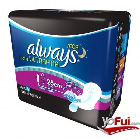 Always Malla Seca Noche 28 cm