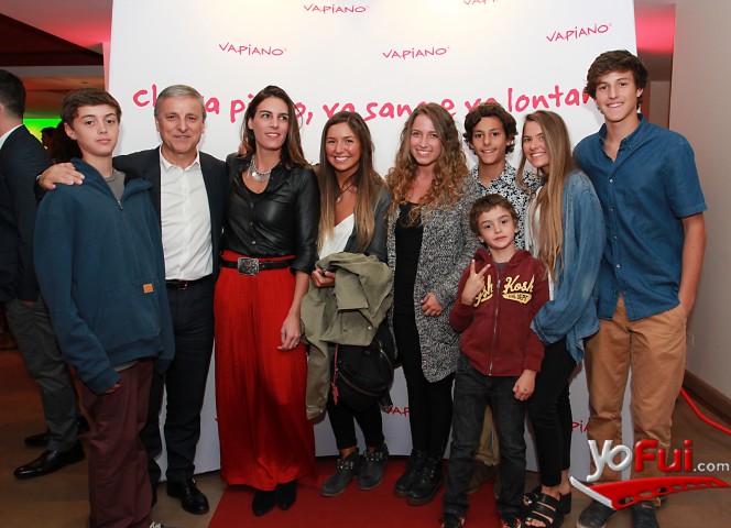 Pedro Riveros, Gianfranco Zecchetto, Soledad Llona, Constanza González, María Jesús Ariztía, Pietro Zecchetto, Martín Riveros, Antonia Fleischmann, Gianfranco Zecchetto, hijo