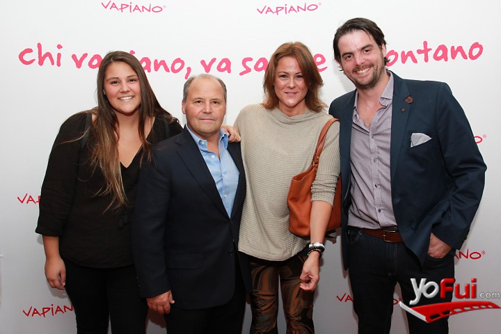 Eliza Sitnisky, Christian Sitnisky, Isabel Aravena, Alfonso Fasani