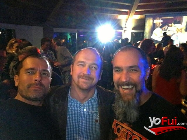 Claudio Dueñas, Hans Kuhne, Rodrigo Santesteban