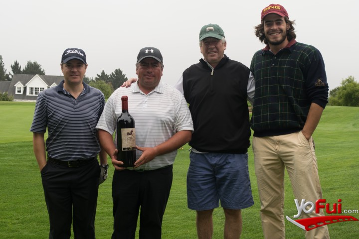 Pedro Pubill, Fernando Espinoza (Caddie), Roberto Aste, Jack Horn