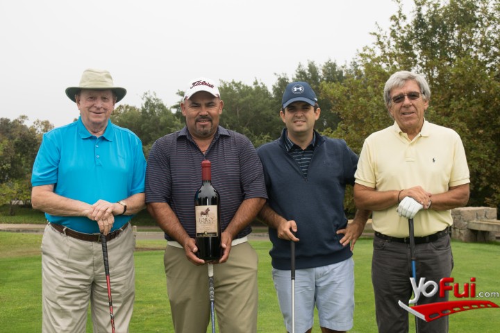Ramón Achurra, Cristian Jacob (Caddie), Andrés Ureta, Mario Diaz