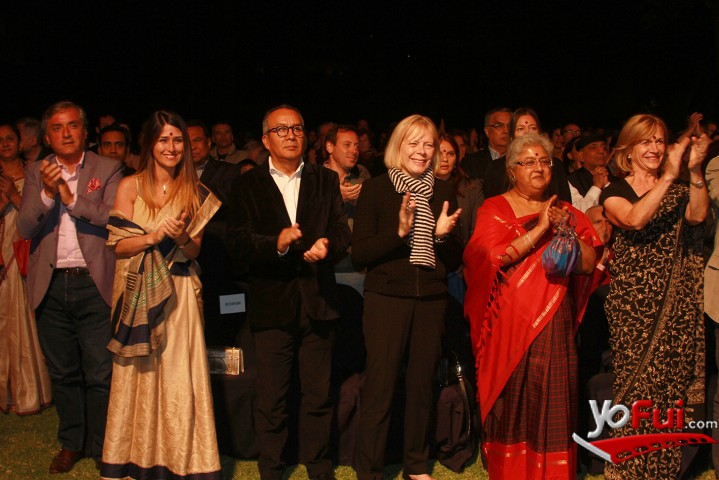 Gonzalo Cornejo, Claudia Nogueira, Manuel Ahumada, Carol Z Pérez, embajadora de EEUU, Anita Nayar, embajadora de India, Evelyn Matthei