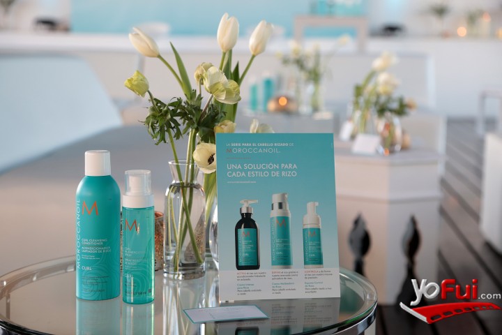 Fotografía en Lanzamiento Curl Collection de Moroccanoil, Terraza del Hotel W