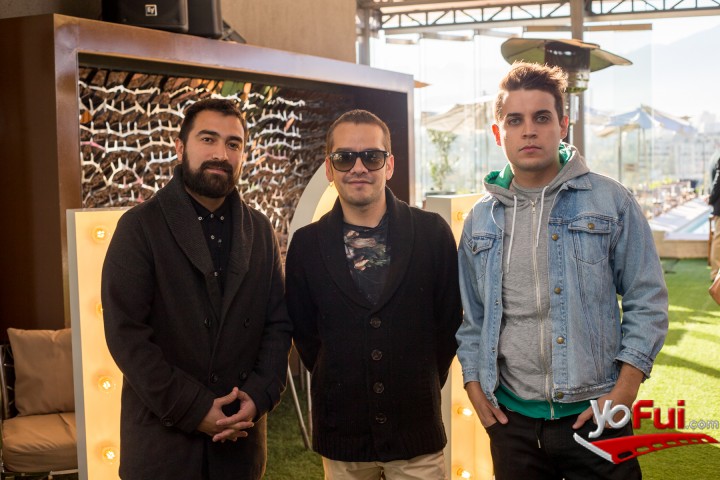 Felipe Lohr, Leonardo de la Cerda, Ismael Oddó