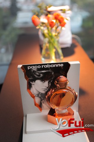 Fotografía en Paco Rabanne & Noi Vitacura en exclusivo lanzamiento fragancia Olympea Intense, Terraza del Hotel NOI