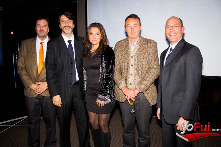 Javier Gebauer, Franz Orthmann, María José Herrera, Francisco Cabello, Oscar Lisboa