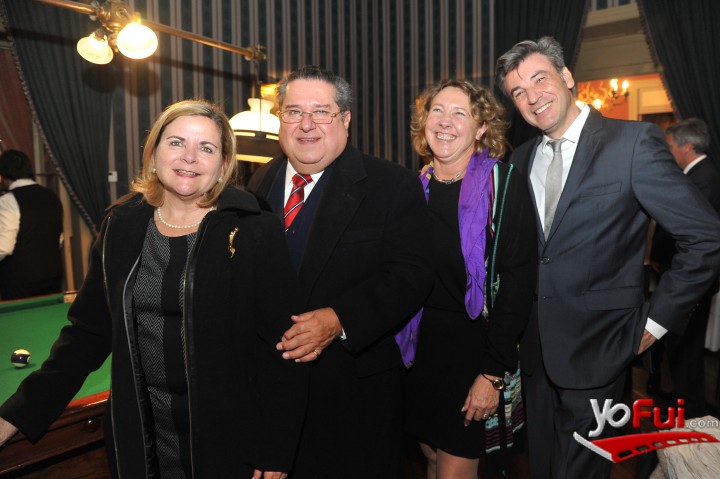 Gina de Sossa, José Antonio Sossa, Embajador de Panamá en Chile, Christiane Giambone, Yann Yvin