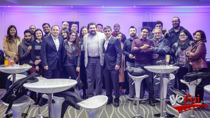 Grupo de algunos periodistas asistentes al Lanzamiento Lumux GH5-Panasonic Chile.