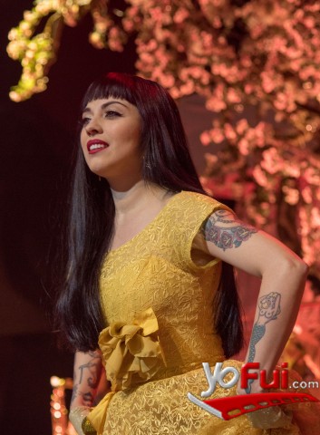 Fotografía en Concierto de Mon Laferte, Teatro Caupolicán