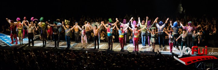 Fotografía en Premiere SEP7IMO DIA – No Descansaré  de Cirque du Soleil, Movistar Arena