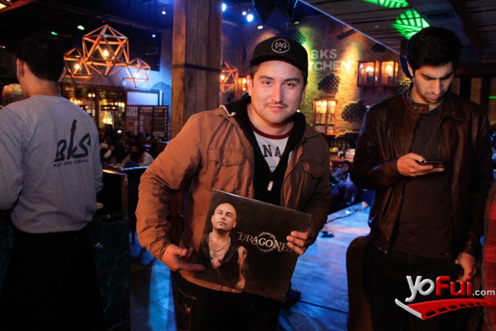 Pablo Flores, ganador del vinilo