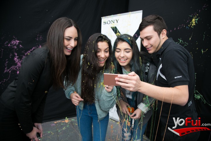 Fotografía en Lanzamiento del último Sony Xperia™ XZ Premium, Vista Santiago