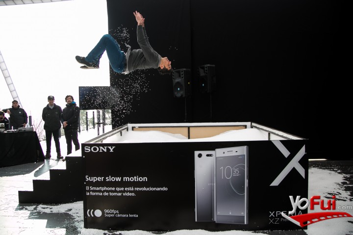 Fotografía en Lanzamiento del último Sony Xperia™ XZ Premium, Vista Santiago