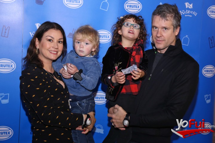 Javiera Contador, Teo, Mila, Diego Rougier