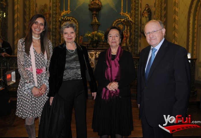 Elena Carretero, Maria Roma, María Luisa Vial de Claro, Jorge Valdez, embajador de Perú en Chile
