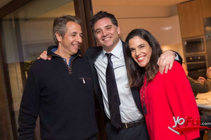 Ramón Coz, Ricardo Posada, Francisca Palavecino