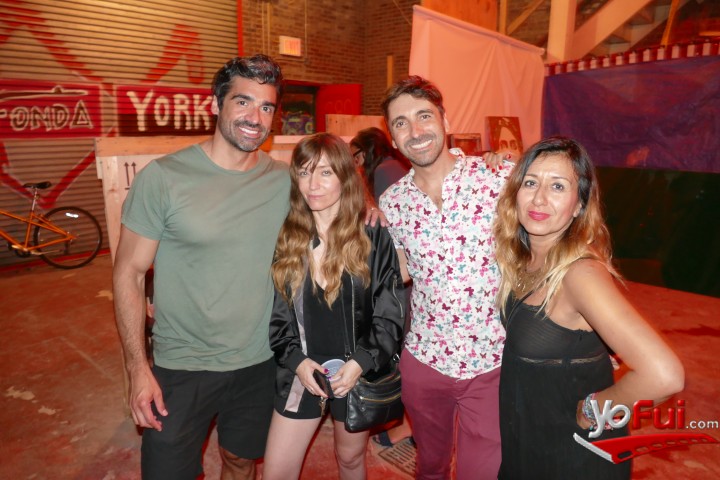Daniel Martínez, Marialy Rivas, Sebastián Arrau, Yvonne González