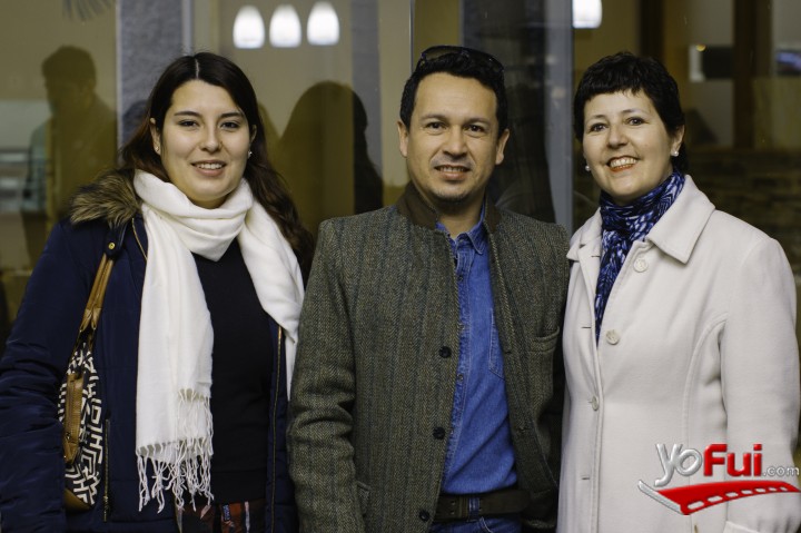 Sara González, Claudio Marmolejo, Claudia Contreras