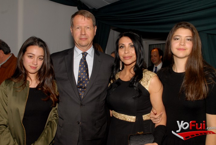 Cristy  Leinonen Bobadilla, Markus Leinonen, Embajador de Finlandia, María Cristina Bobadilla, Linda Leinonen Bobadilla