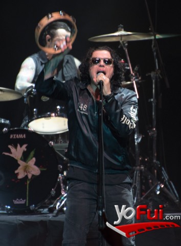 Fotografía en The Cult, Teatro Caupolicán